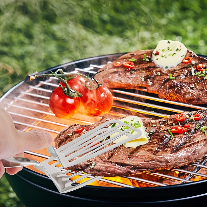 Multifunctional Stainless Steel Serving Tongs