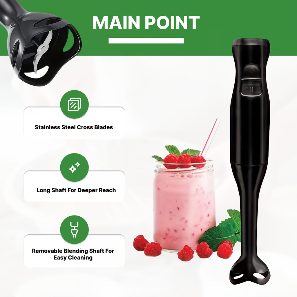 2-Speed Handheld Immersion Blender