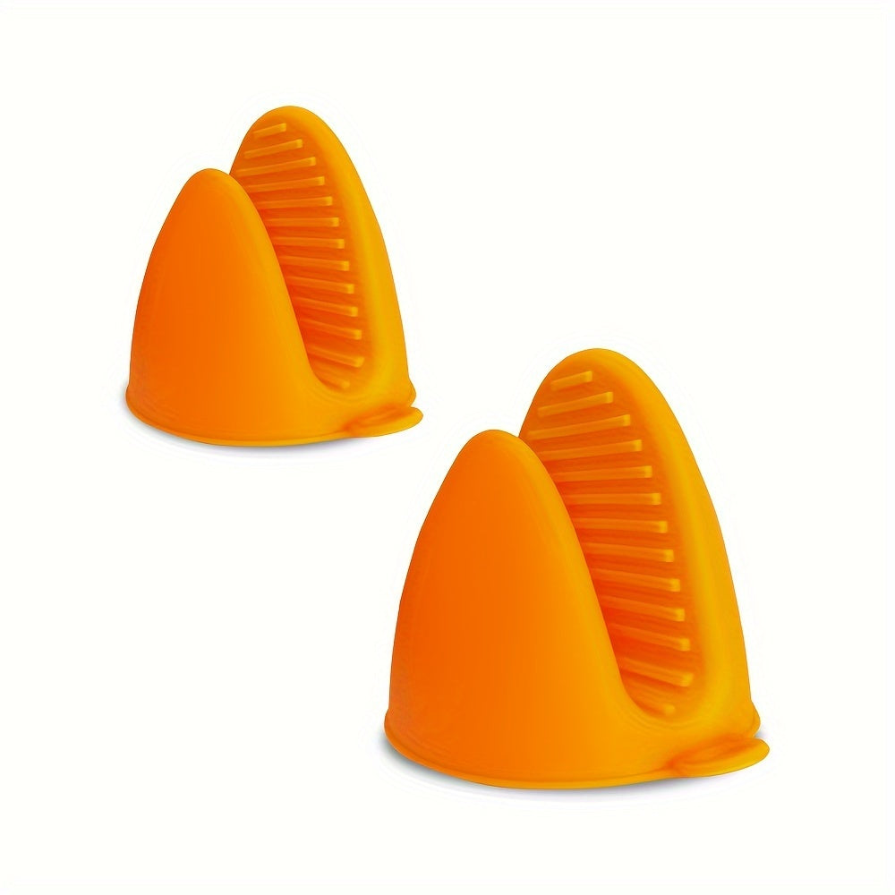2 Pack Silicone Oven Mitts Pot Holders Sets