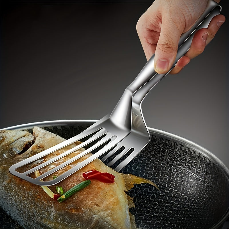 Multifunctional Stainless Steel Serving Tongs