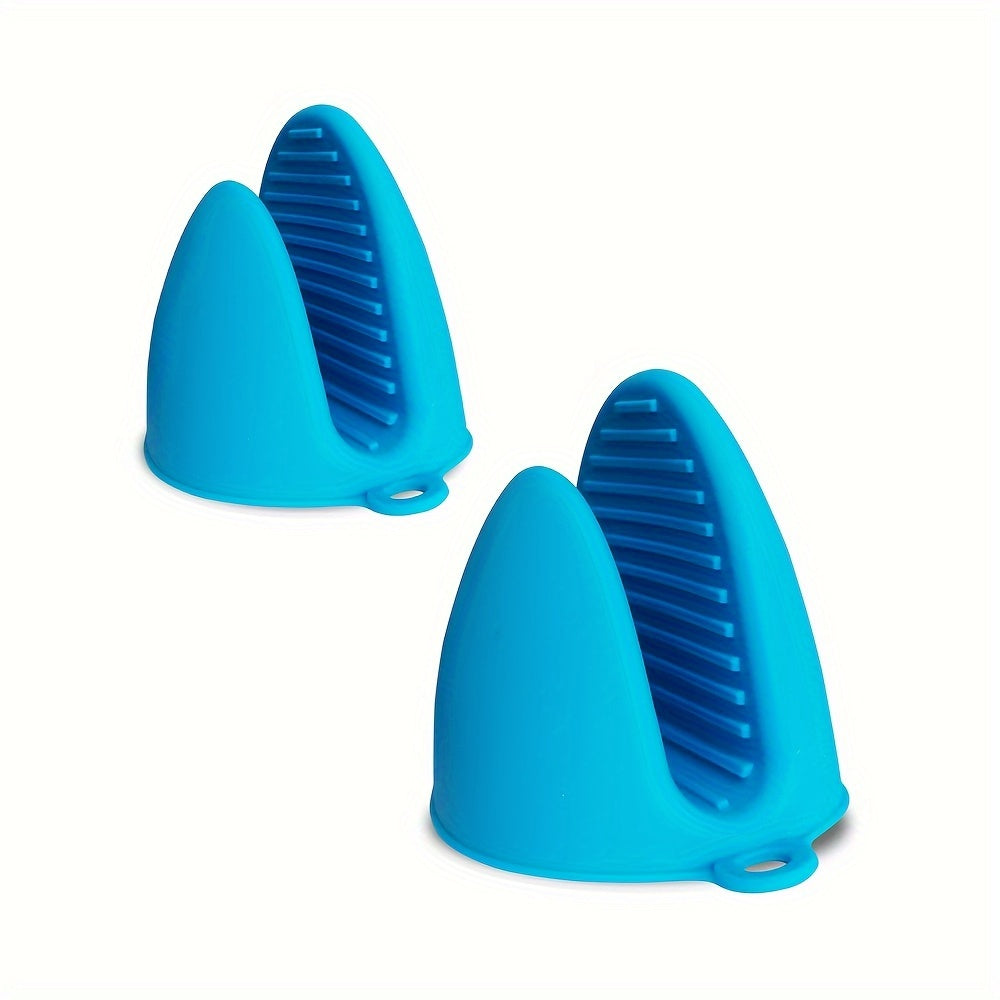 2 Pack Silicone Oven Mitts Pot Holders Sets