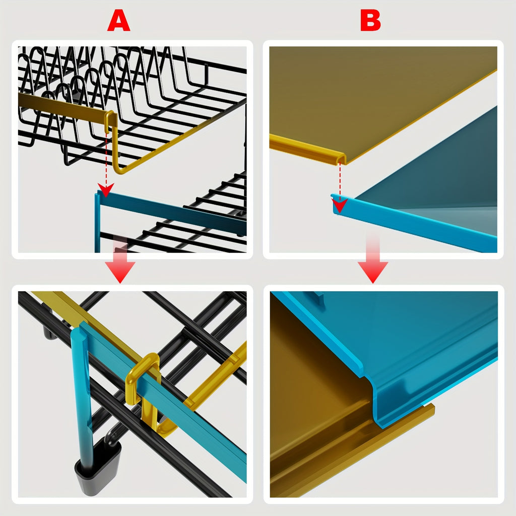 Spacious Dish Drying Rack