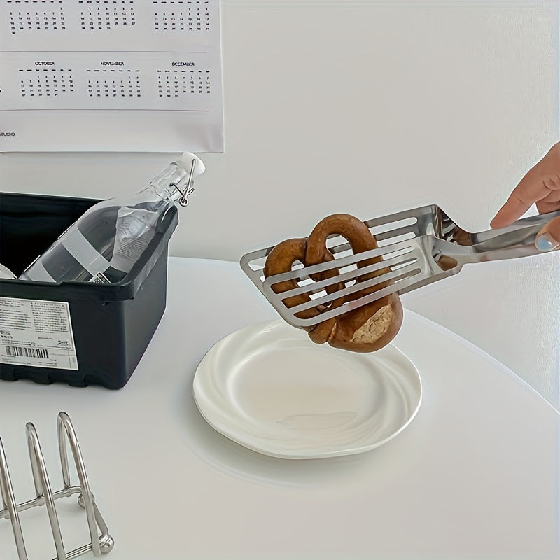 Multifunctional Stainless Steel Serving Tongs