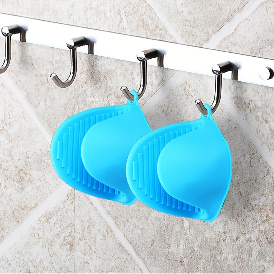 2 Pack Silicone Oven Mitts Pot Holders Sets