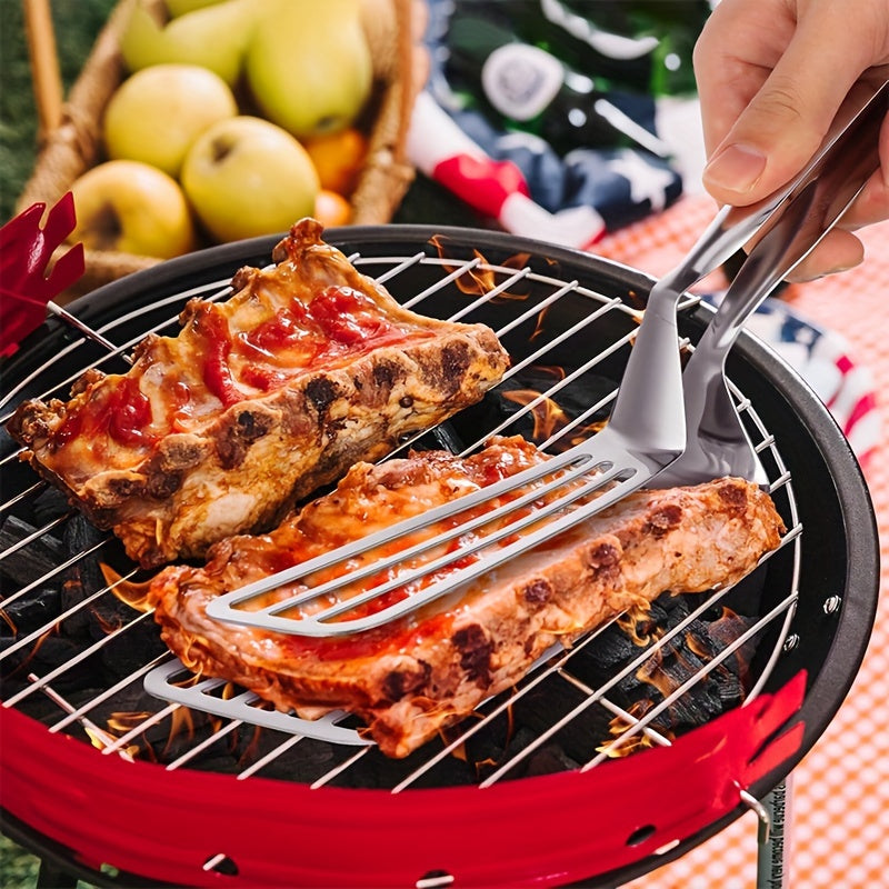 Multifunctional Stainless Steel Serving Tongs