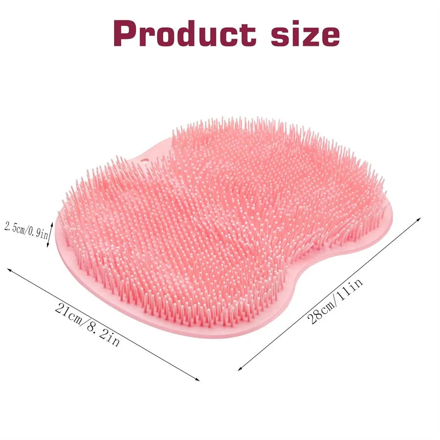 Shower Foot Scrubber Mat Back