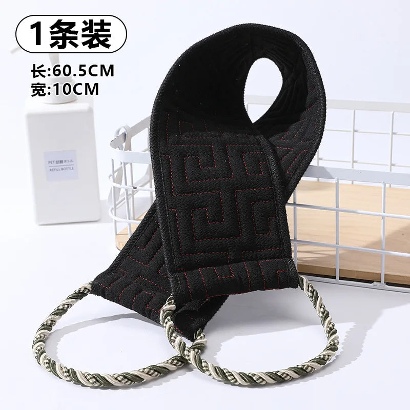 Bath towel, double-sided