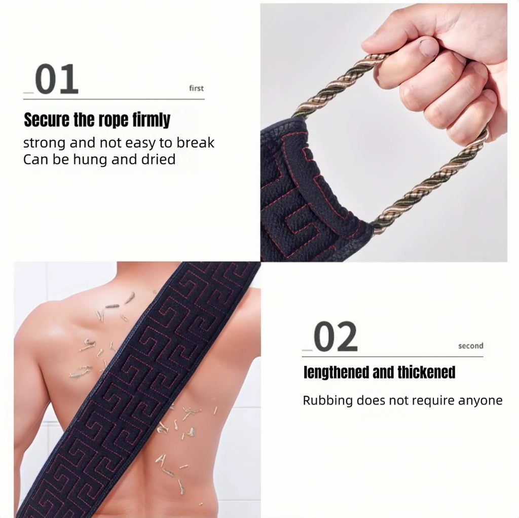Bath towel, double-sided