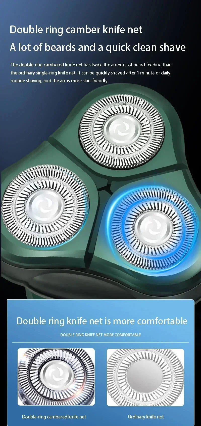 New Electric Shaver LED
