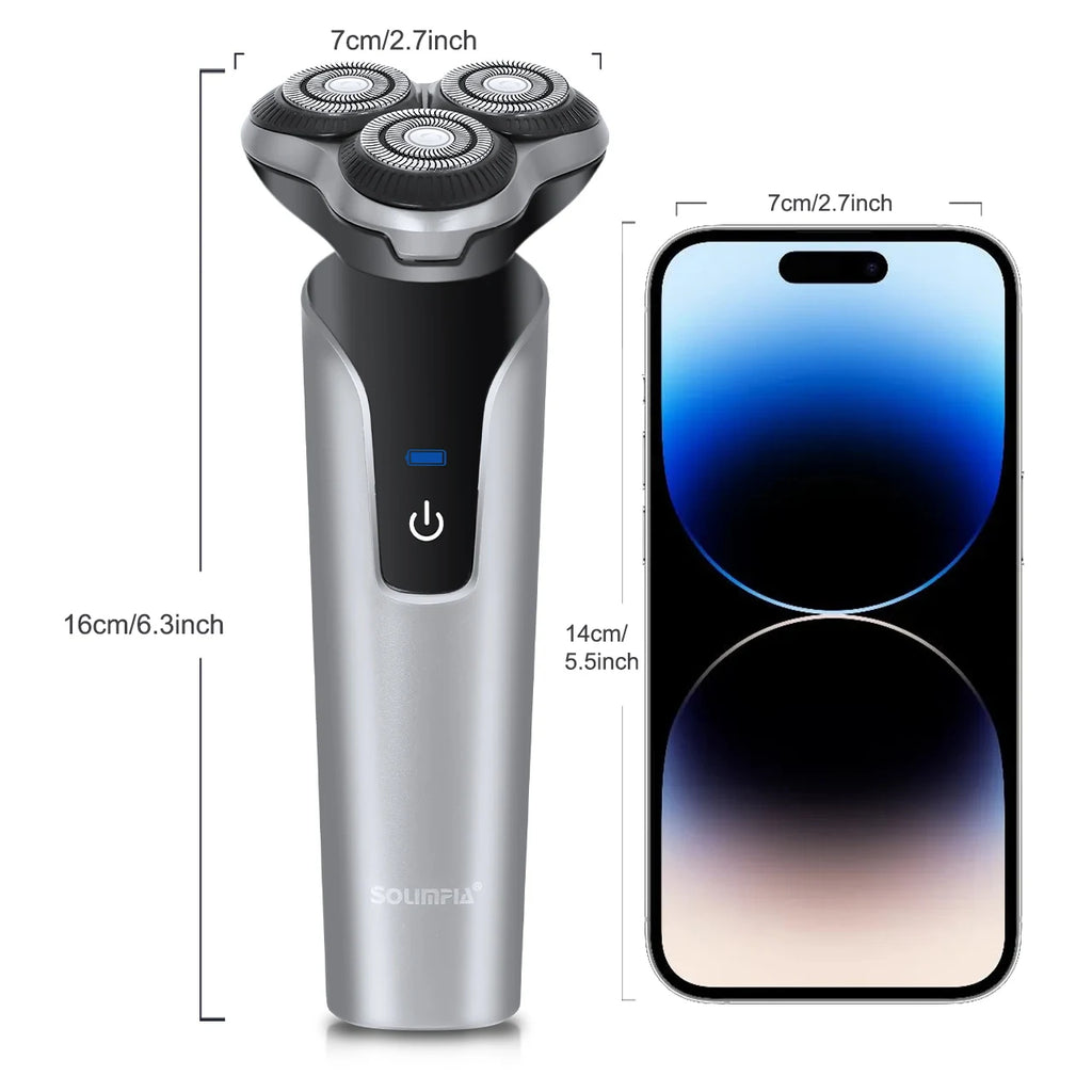 Electric Shaver for Men New 3-Blade