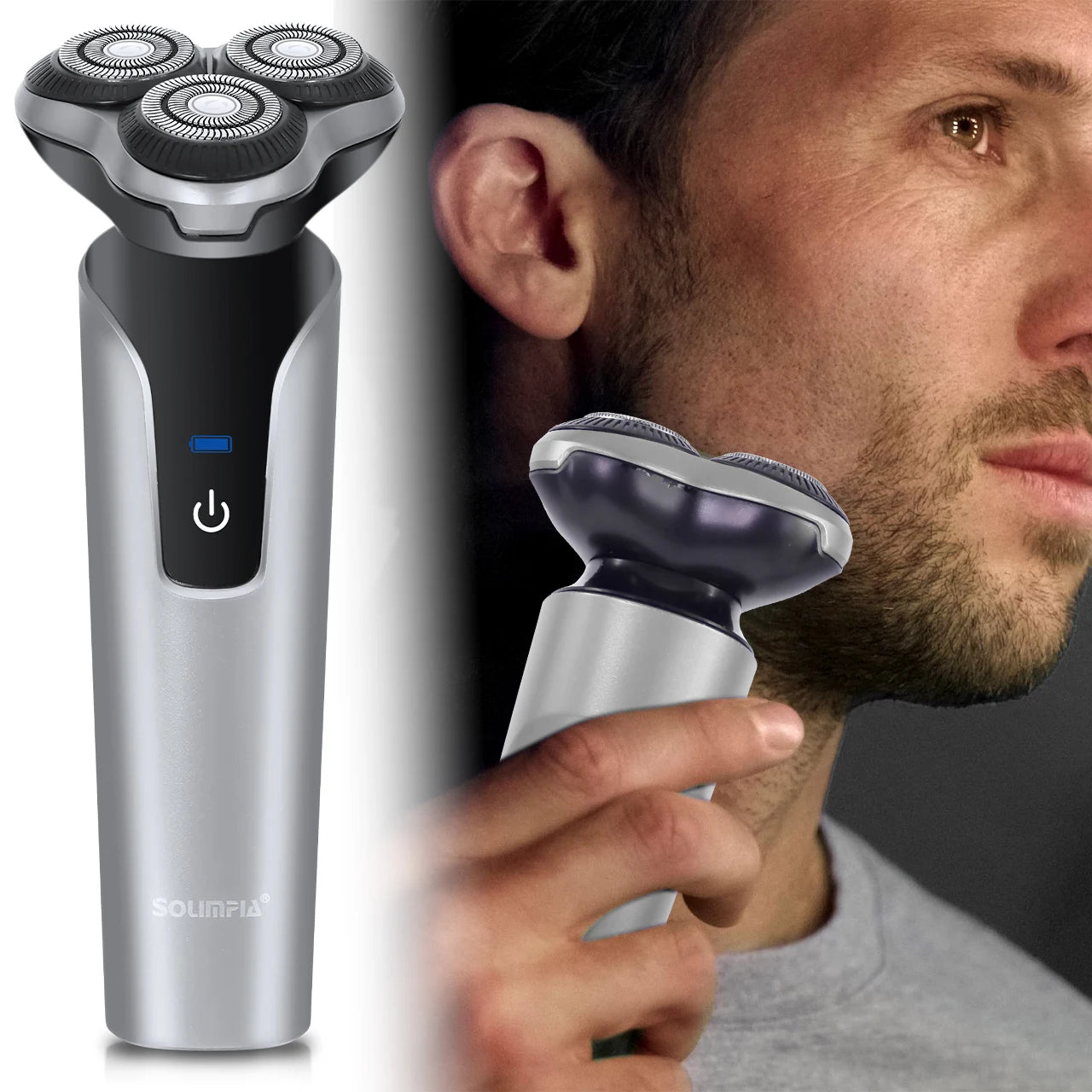 Electric Shaver for Men New 3-Blade