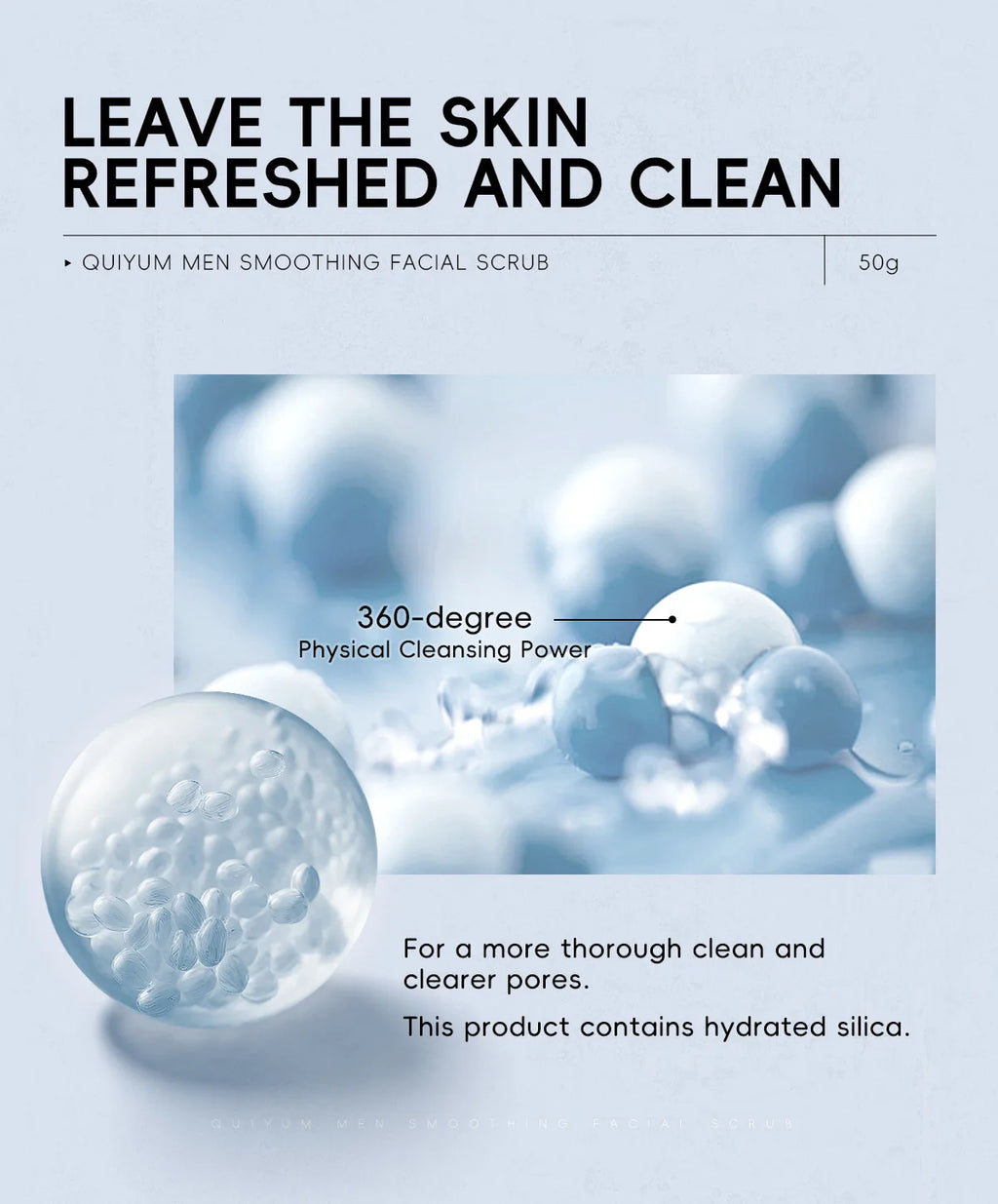 Men's Smooth Facial Scrub