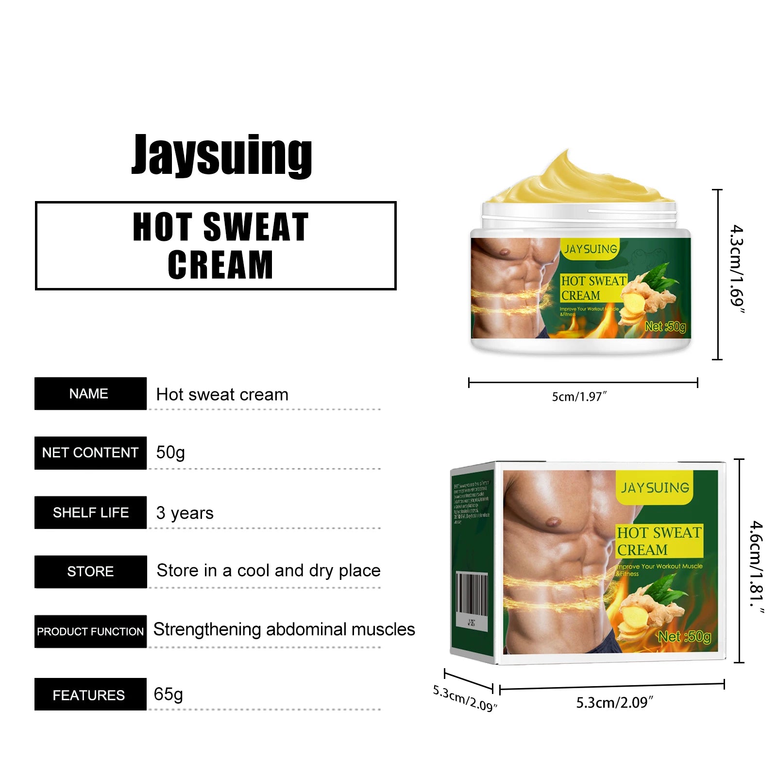 Men's Massage Cream for Body
