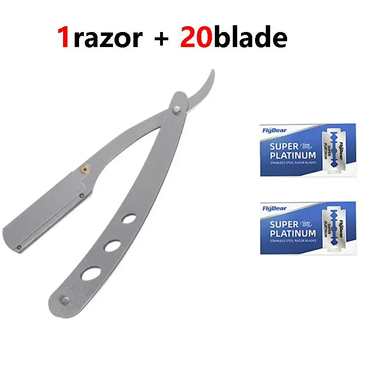 Shaver  Barber Edge Stainless Steel Razor