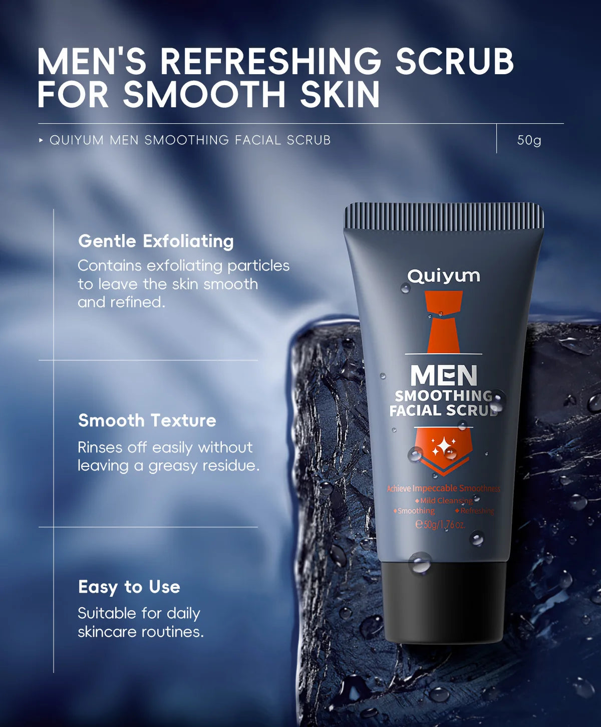 Men's Smooth Facial Scrub