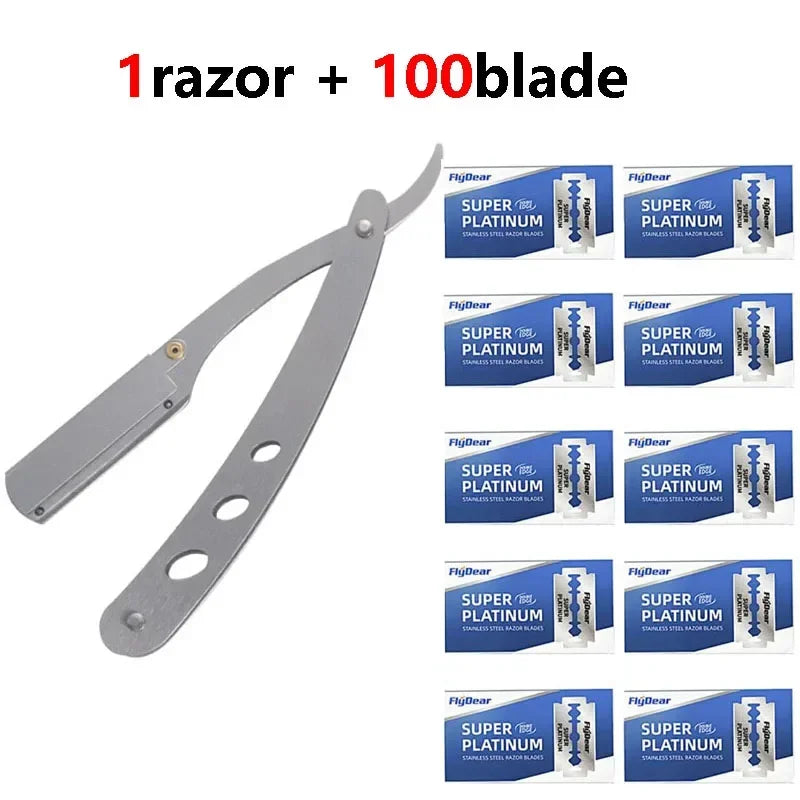 Shaver  Barber Edge Stainless Steel Razor