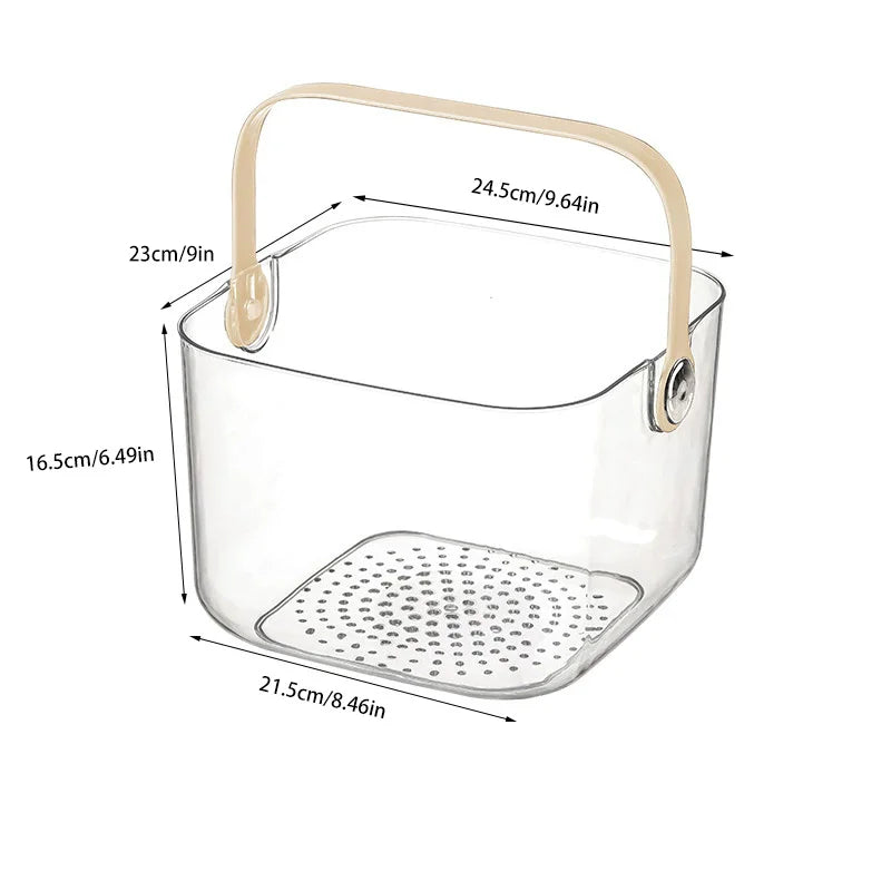 Bath Basket Organizing