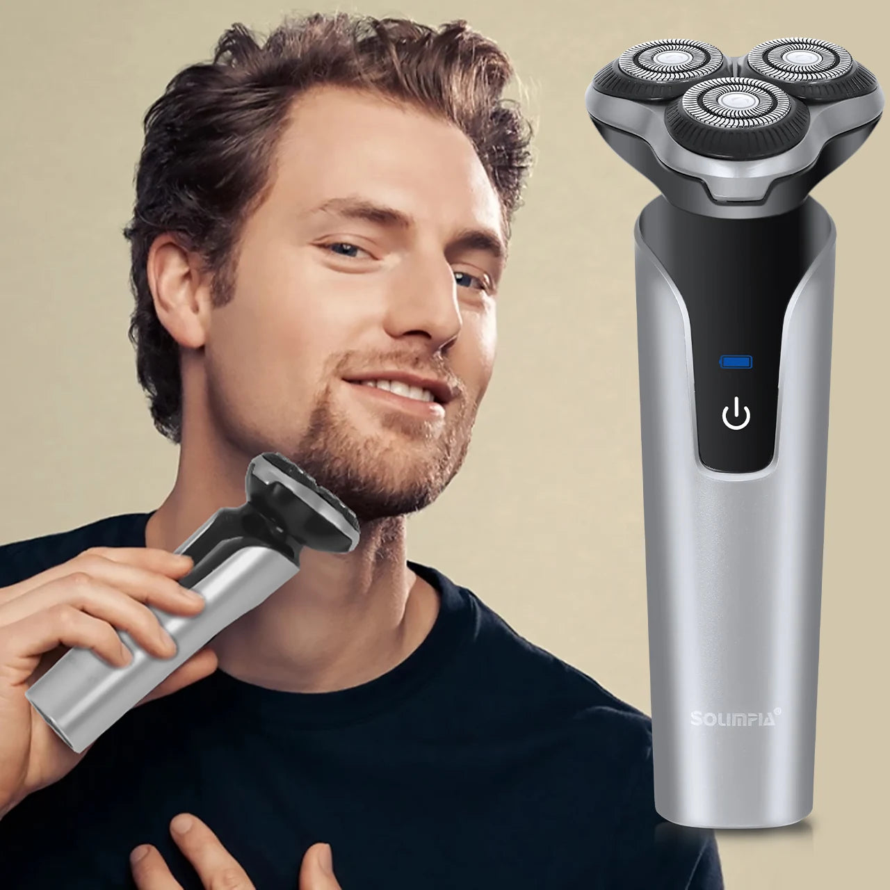 Electric Shaver for Men New 3-Blade