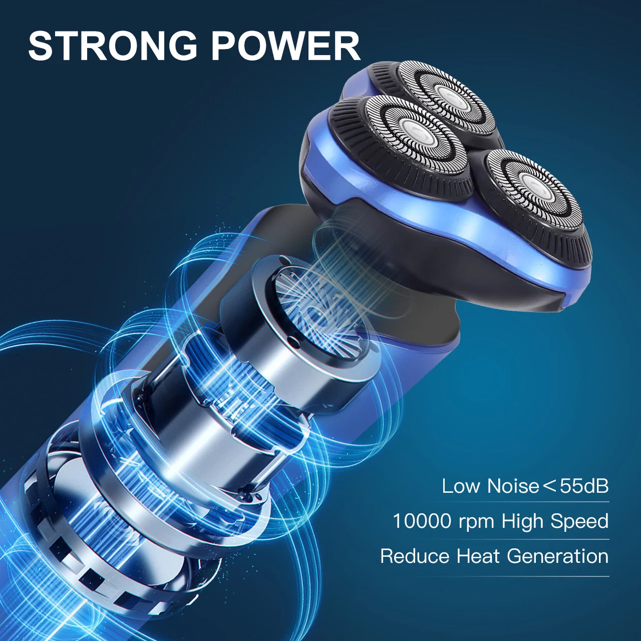 Electric Shaver for Men New 3-Blade