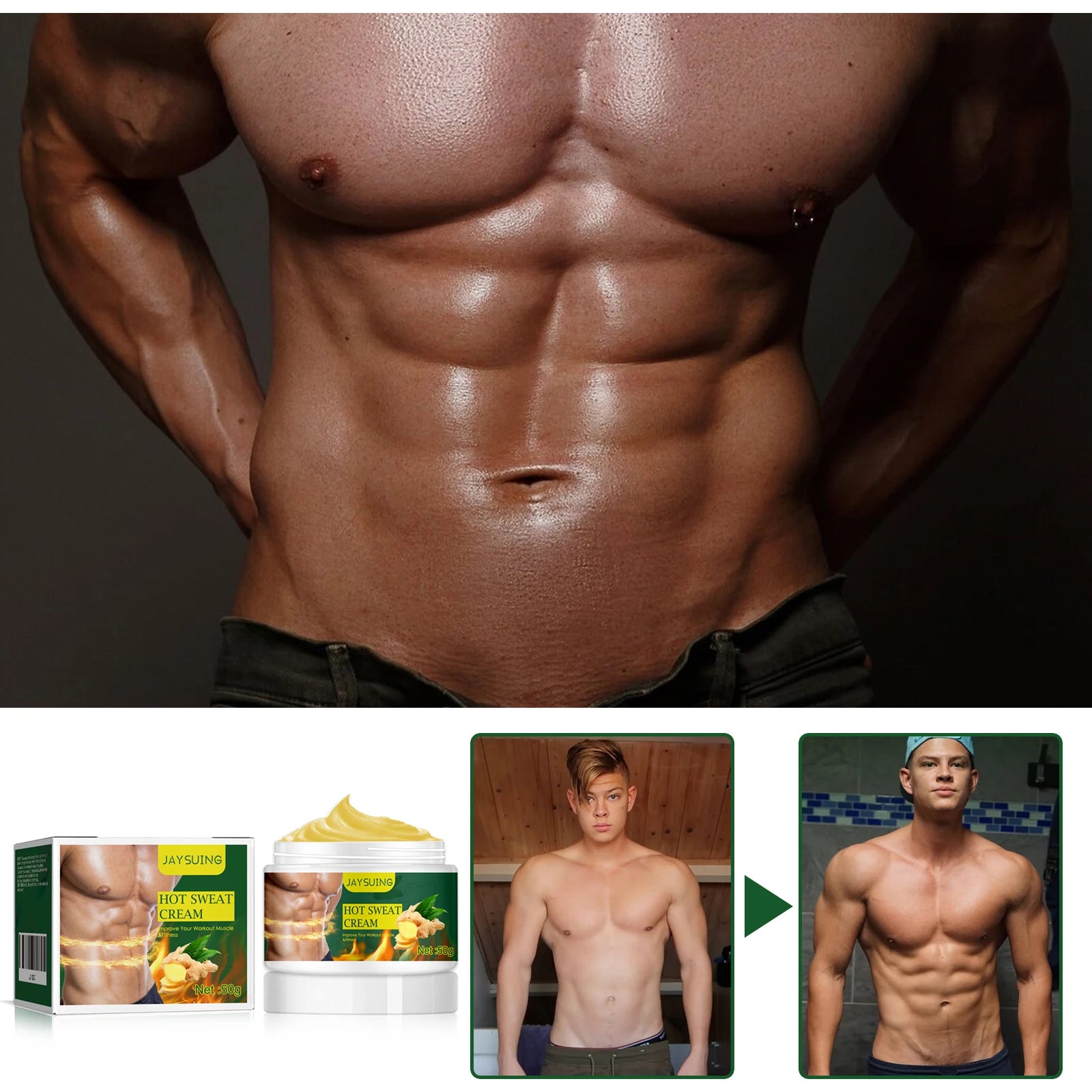 Men's Massage Cream for Body