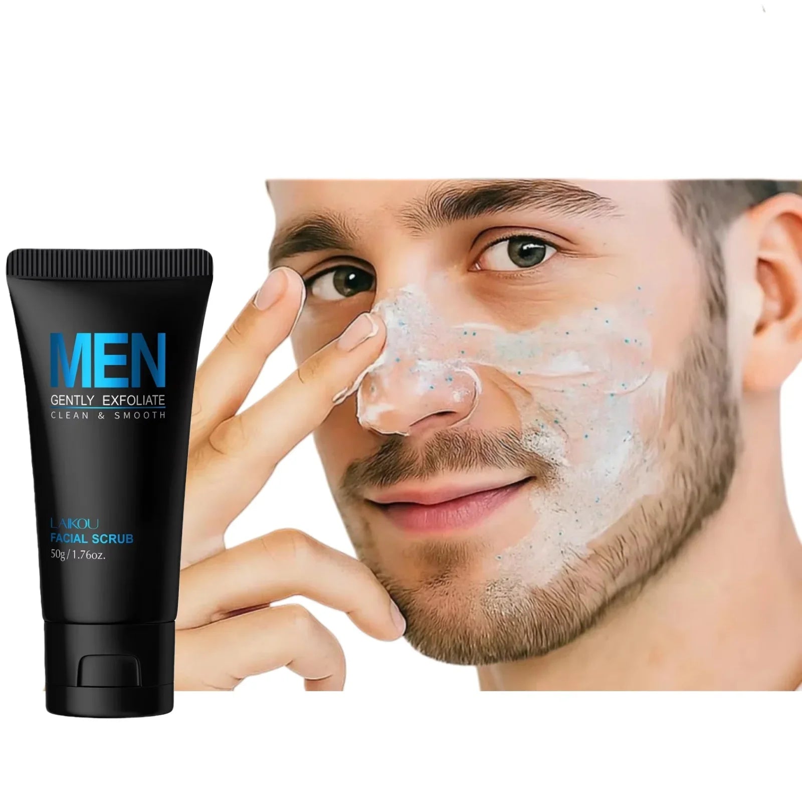 Men Facial Scrub Deep Cleaning