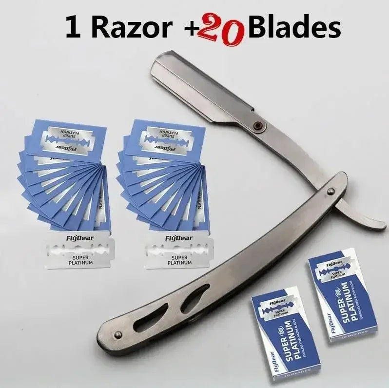Shaver  Barber Edge Stainless Steel Razor