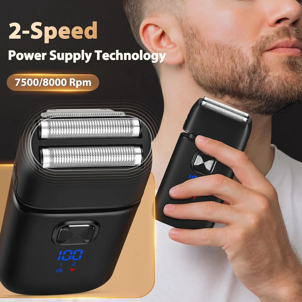 Electric Shaver for Men 2-Speed