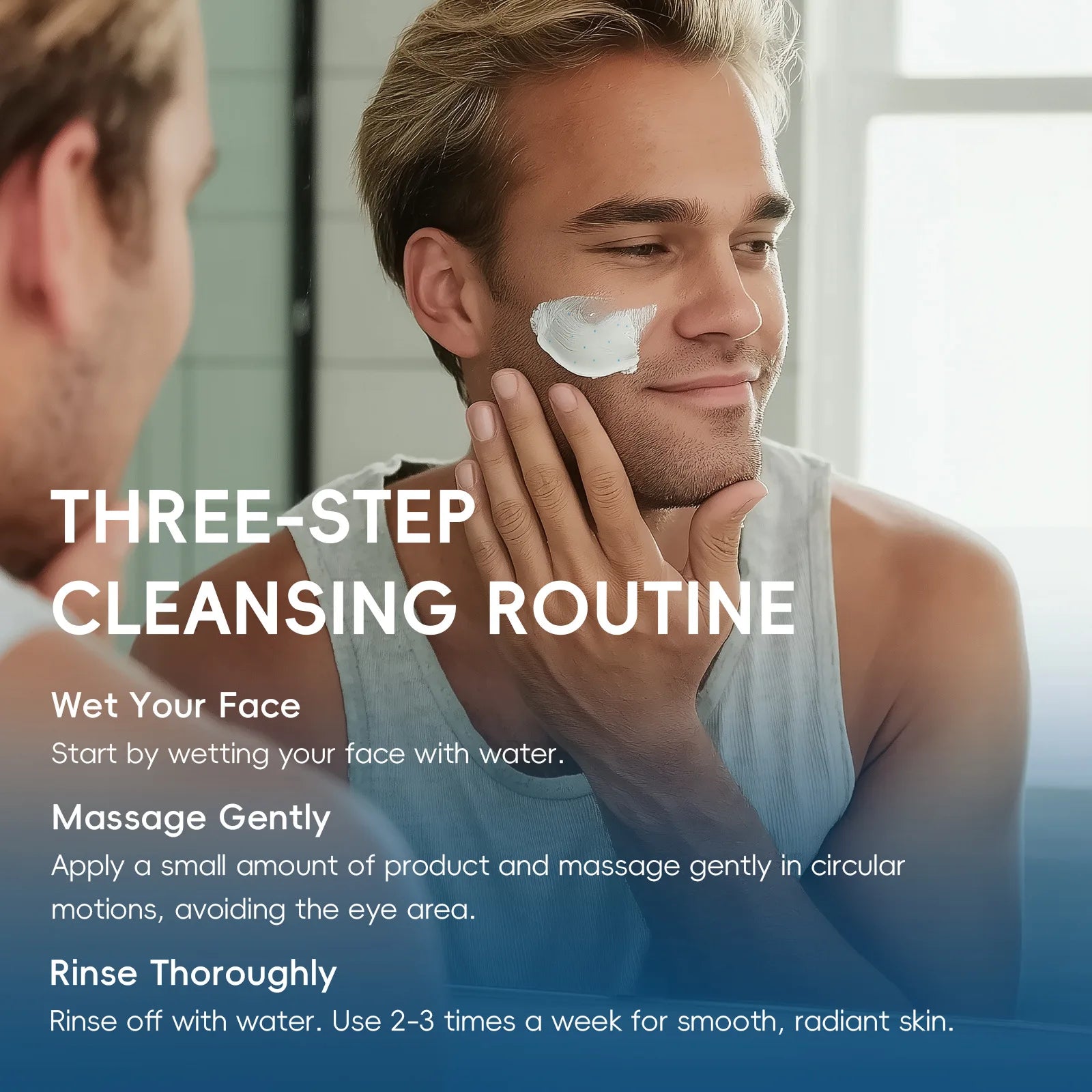 Men Facial Scrub Deep Cleaning
