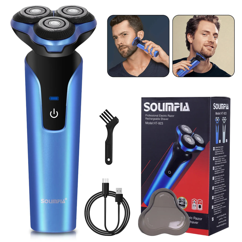 Electric Shaver for Men New 3-Blade