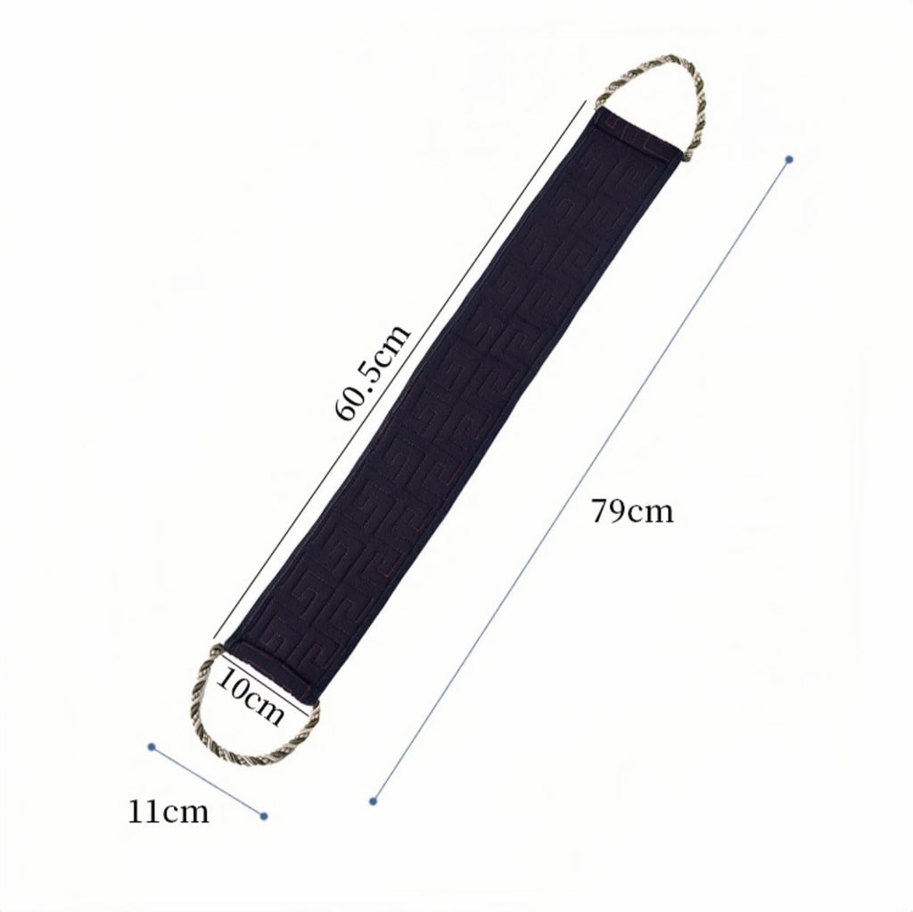 Bath towel, double-sided