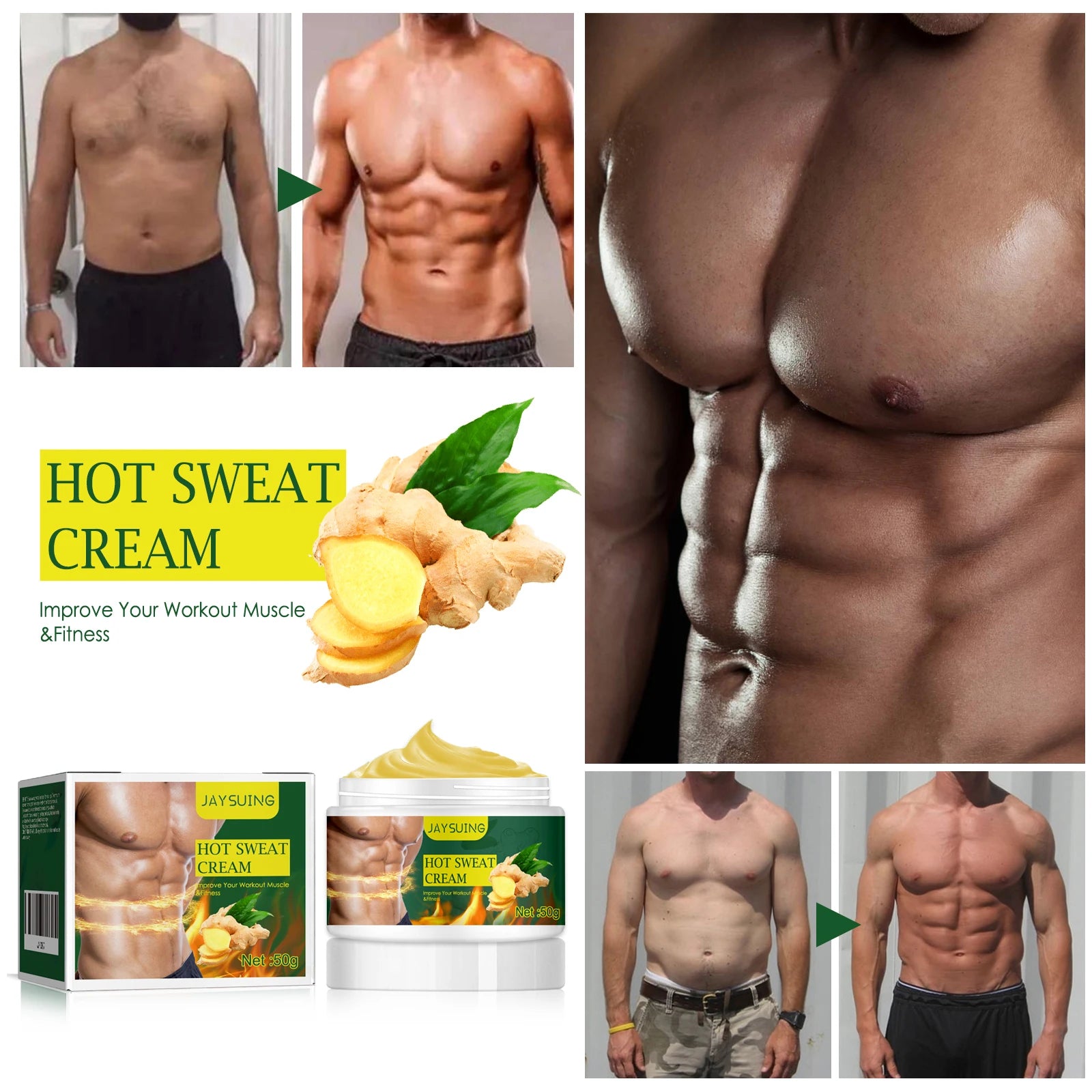 Men's Massage Cream for Body