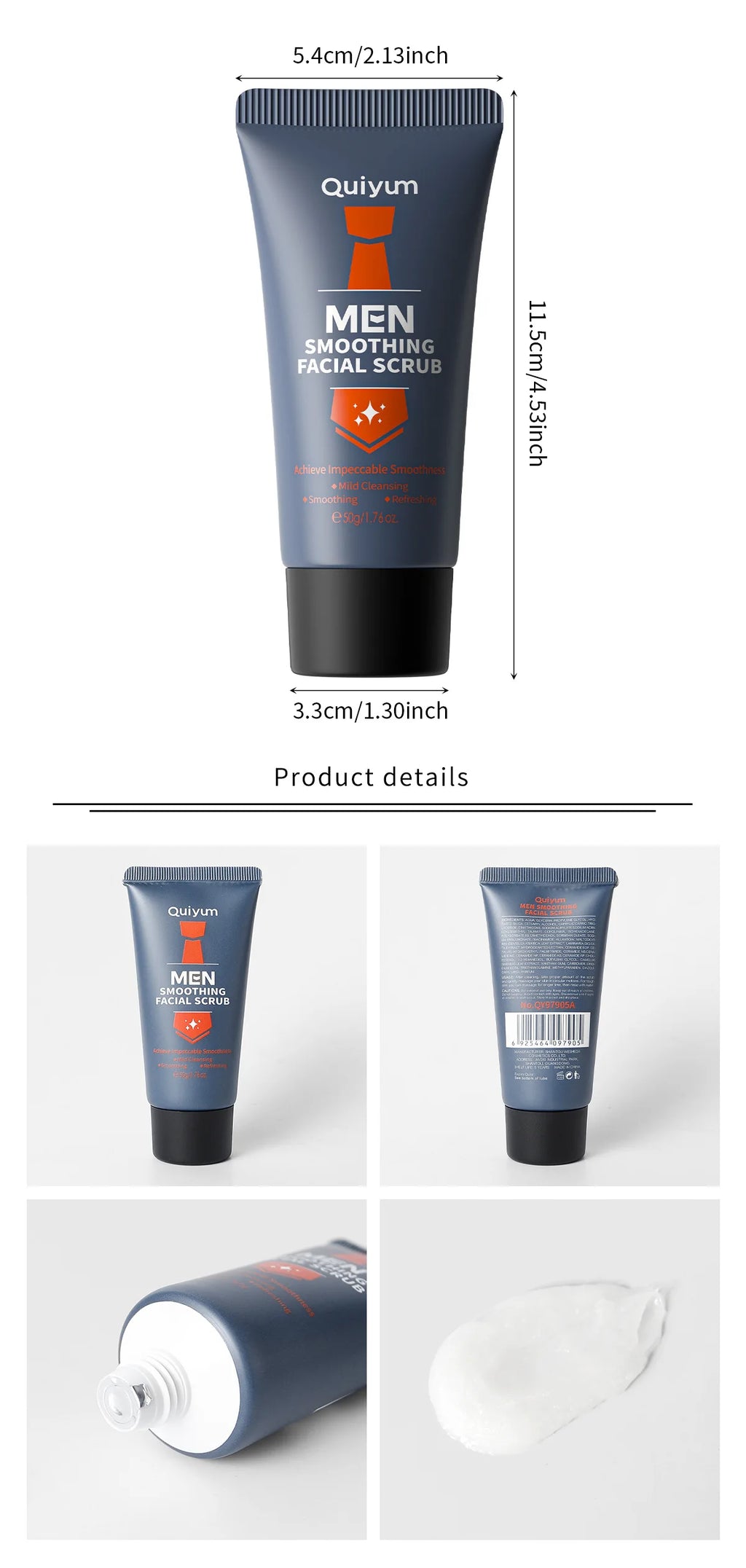 Men's Smooth Facial Scrub