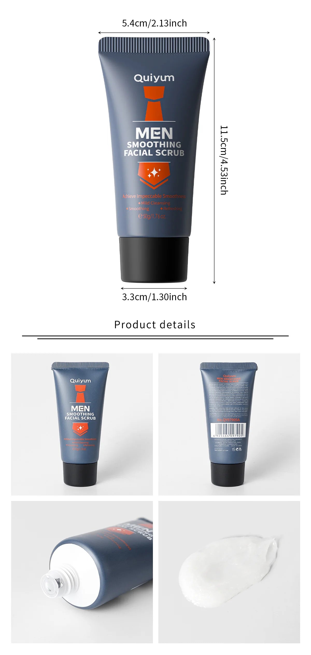 Men's Smooth Facial Scrub