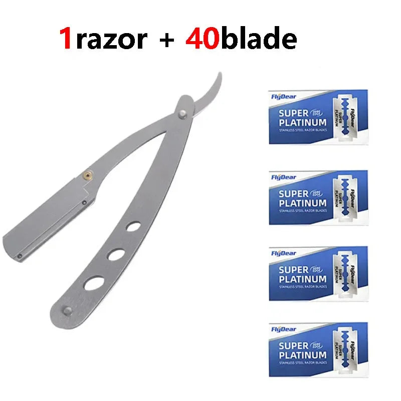 Shaver  Barber Edge Stainless Steel Razor