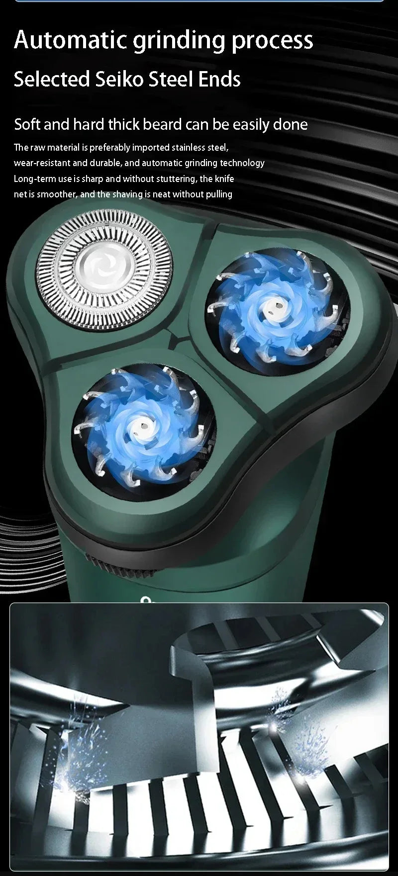 New Electric Shaver LED