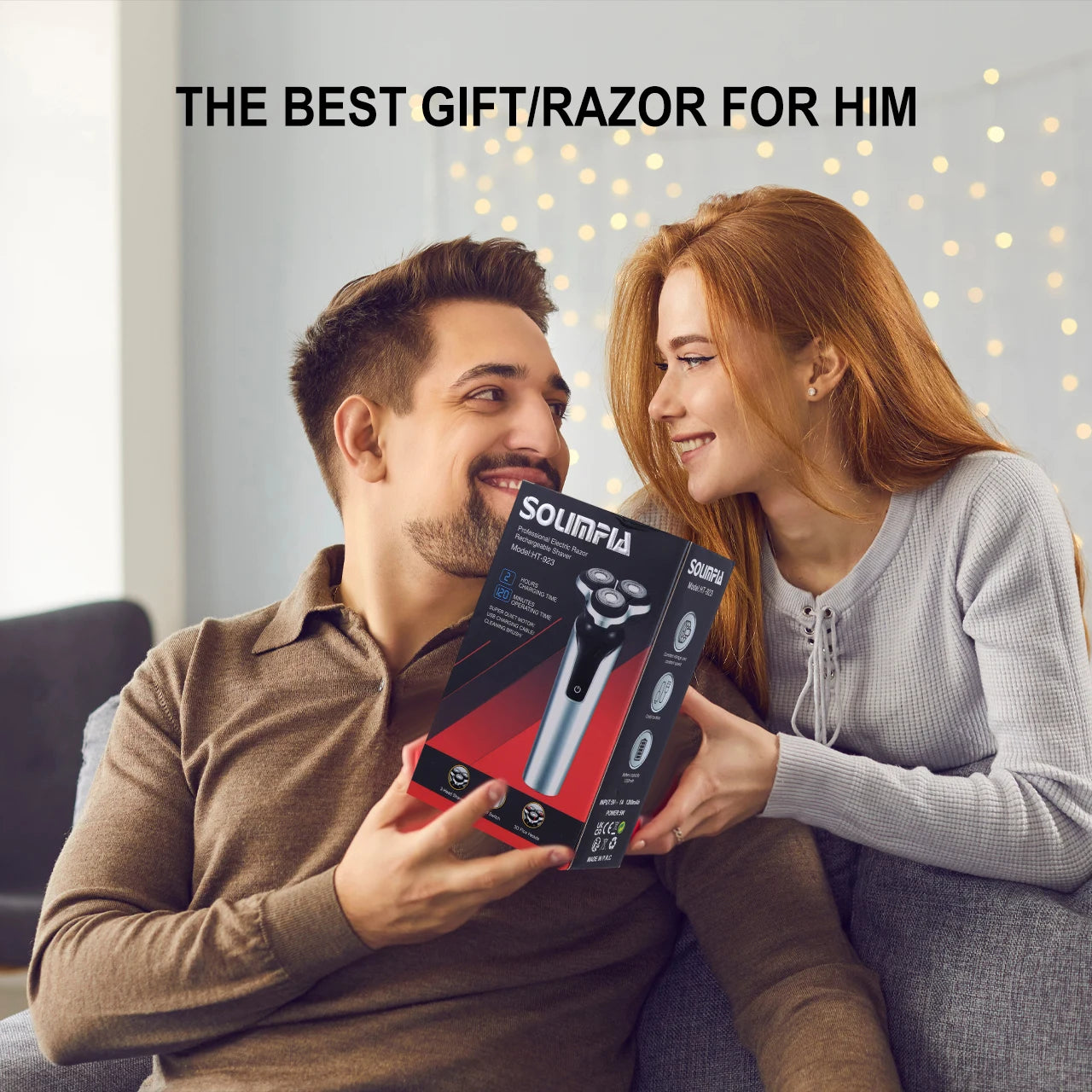 Electric Shaver for Men New 3-Blade