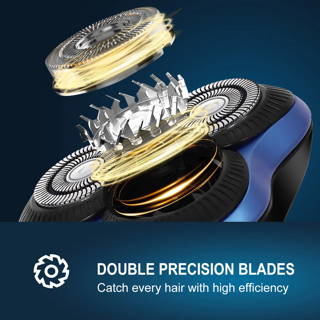 Electric Shaver for Men New 3-Blade