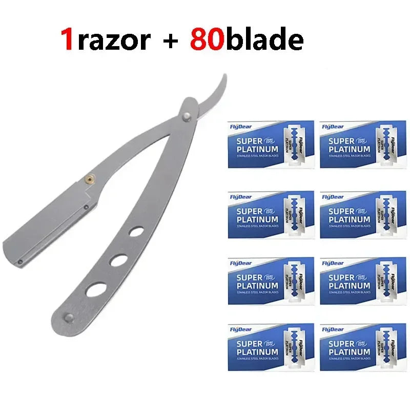 Shaver  Barber Edge Stainless Steel Razor
