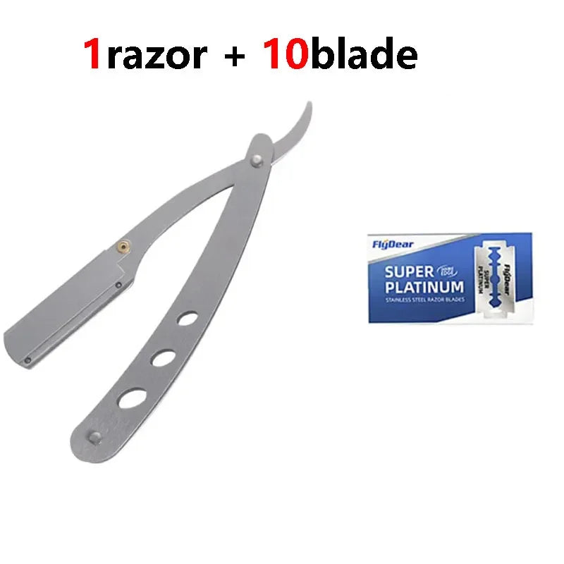 Shaver  Barber Edge Stainless Steel Razor