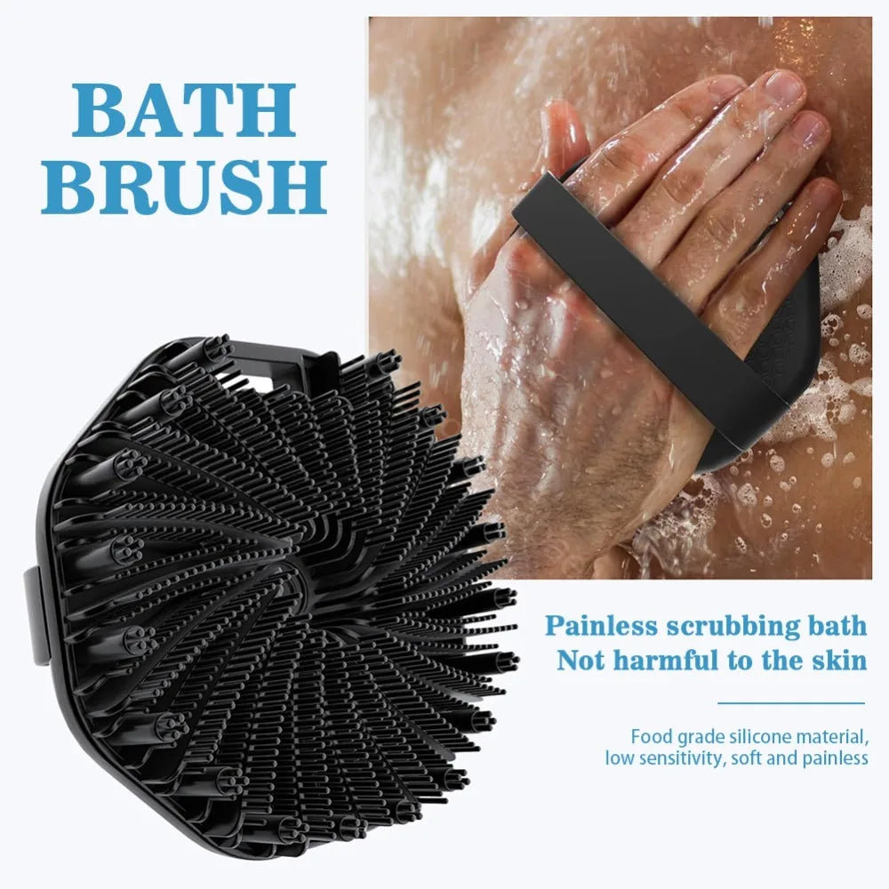 Bath Soft Silicone Back Brush