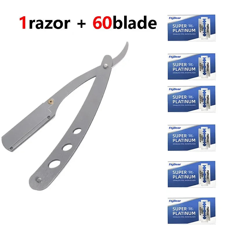 Shaver  Barber Edge Stainless Steel Razor