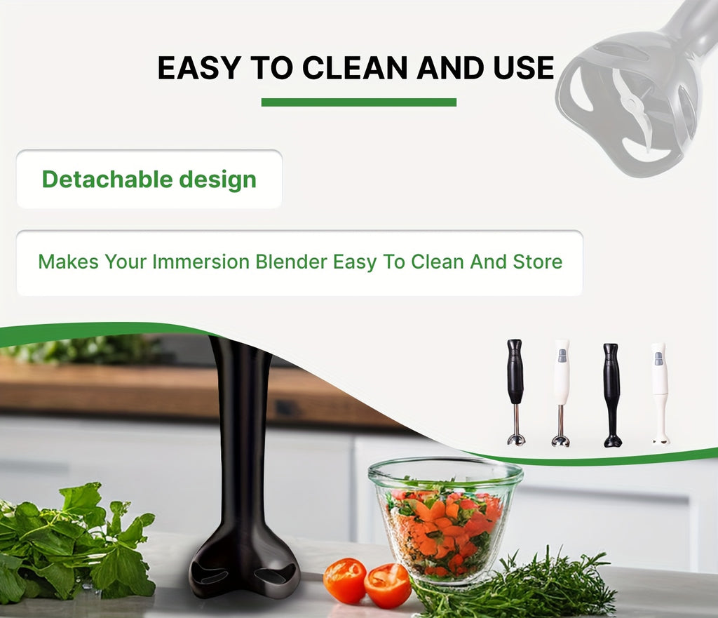 2-Speed Handheld Immersion Blender