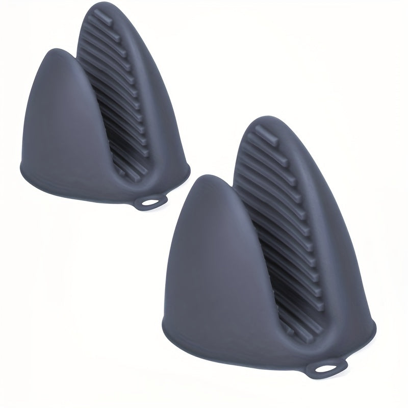 2 Pack Silicone Oven Mitts Pot Holders Sets