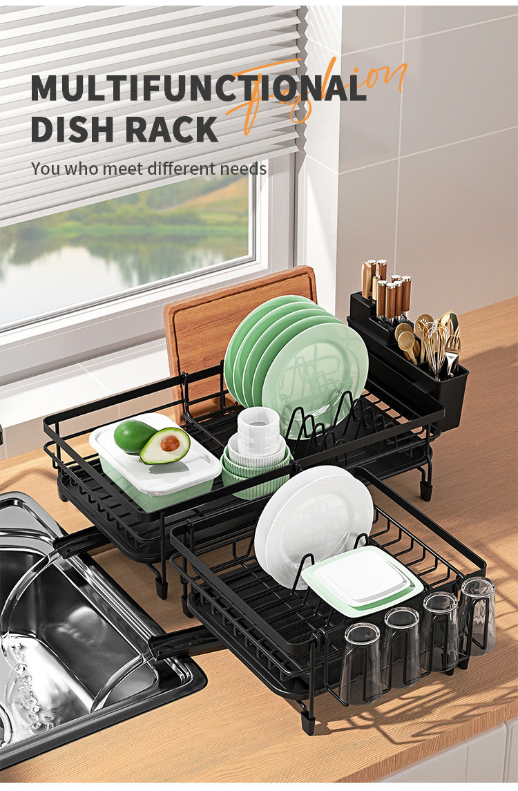 Spacious Dish Drying Rack