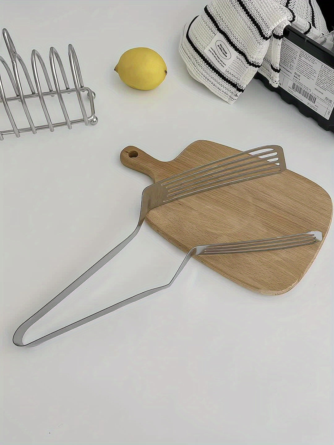 Multifunctional Stainless Steel Serving Tongs