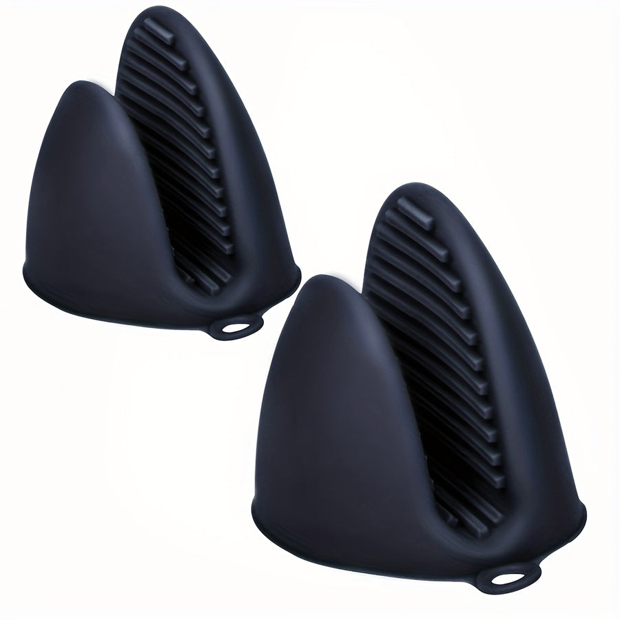 2 Pack Silicone Oven Mitts Pot Holders Sets