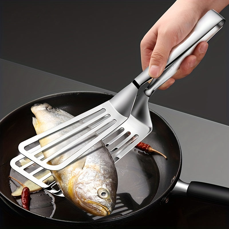Multifunctional Stainless Steel Serving Tongs