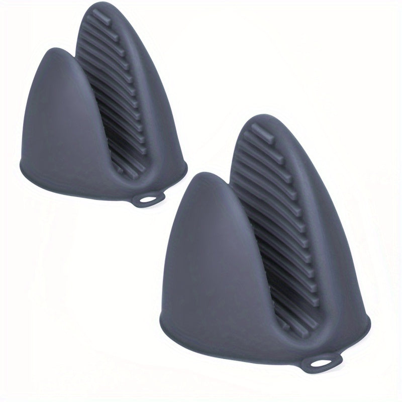2 Pack Silicone Oven Mitts Pot Holders Sets