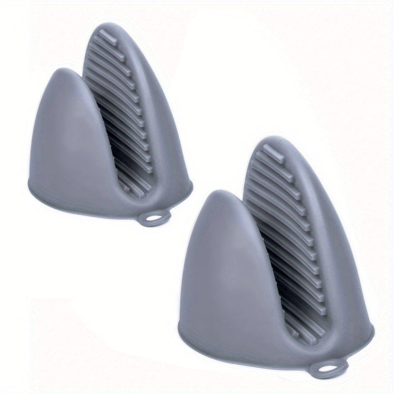 2 Pack Silicone Oven Mitts Pot Holders Sets