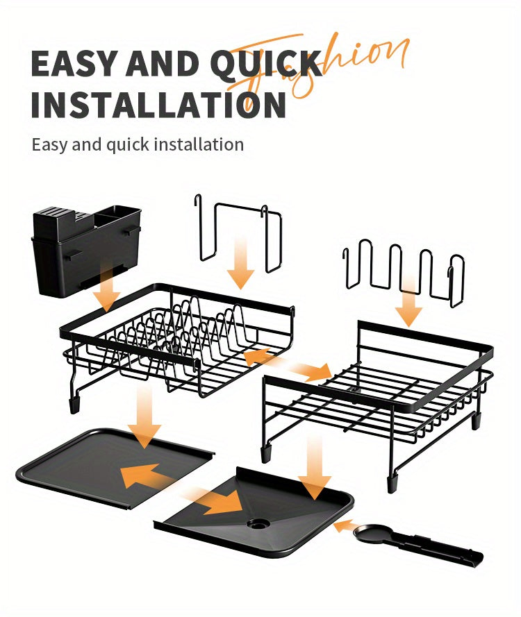 Spacious Dish Drying Rack